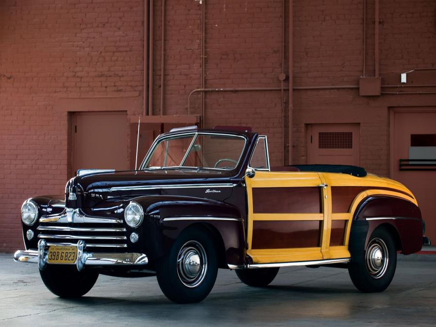  Ford Super DeLuxe Sportsman Convertible 1947 года  (фото 38 из 61)